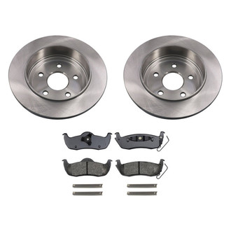 bproauto® - Rear Brake Kit with Semi-Metallic Pads