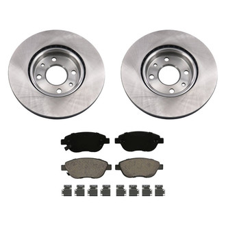 bproauto® - Front Brake Kit with Semi-Metallic Pads