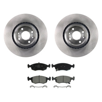bproauto® - Front Brake Kit with Semi-Metallic Pads