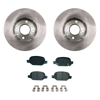 bproauto® - Rear Brake Kit with Semi-Metallic Pads