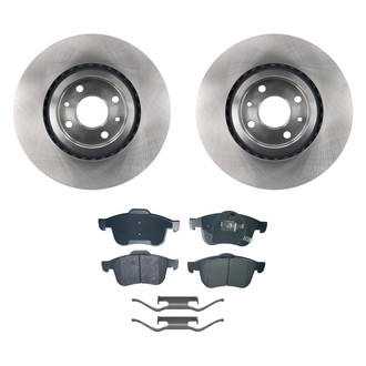 bproauto® - Front Brake Kit with Semi-Metallic Pads