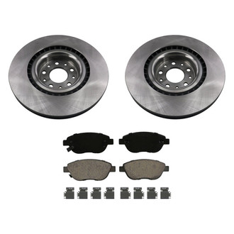 bproauto® - Front Brake Kit with Semi-Metallic Pads