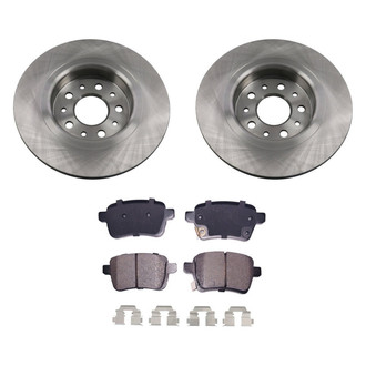 bproauto® - Rear Brake Kit with Semi-Metallic Pads