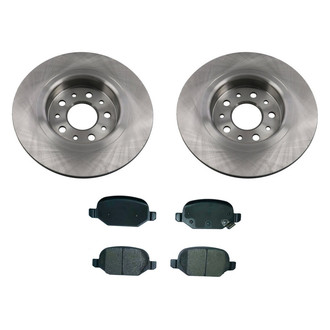 bproauto® - Rear Brake Kit with Semi-Metallic Pads