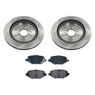 bproauto® - Rear Brake Kit with Semi-Metallic Pads