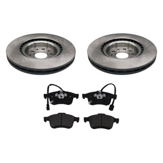 bproauto® - Front Brake Kit with Semi-Metallic Pads