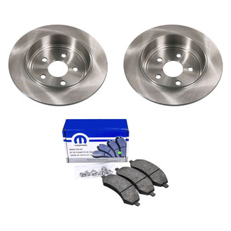 bproauto® - Rear Brake Kit with Semi-Metallic Pads