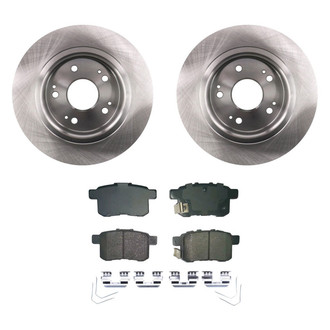 bproauto® - Rear Brake Kit with Semi-Metallic Pads