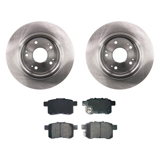 bproauto® - Rear Brake Kit with Semi-Metallic Pads
