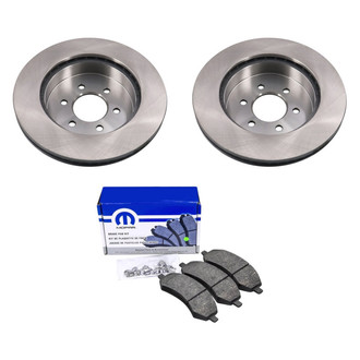 bproauto® - Front Brake Kit with Semi-Metallic Pads