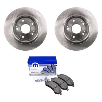 bproauto® - Rear Brake Kit with Semi-Metallic Pads