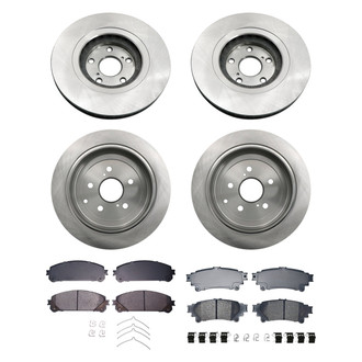 bproauto® - Brake Rotors and Pads Bundle