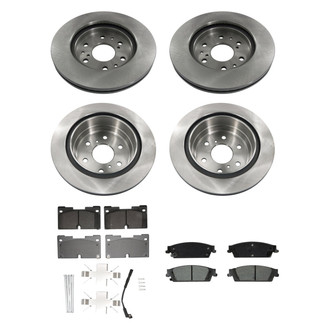 bproauto® - Brake Rotors and Pads Bundle