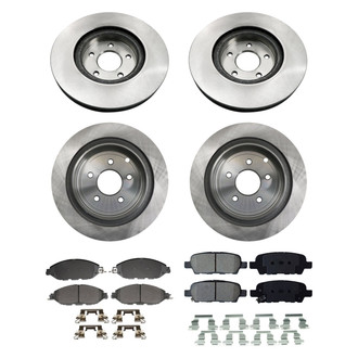 bproauto® - Brake Rotors and Pads Bundle