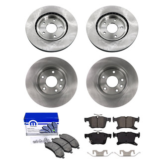 bproauto® - Brake Rotors and Pads Bundle