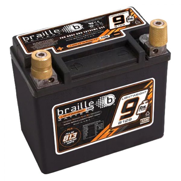 Braille No Weight Racing Battery 813 PCA B129