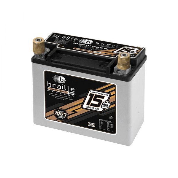 Braille Battery® - Racing Battery 15lbs 1067 PCA 6.8x3.3x6.1