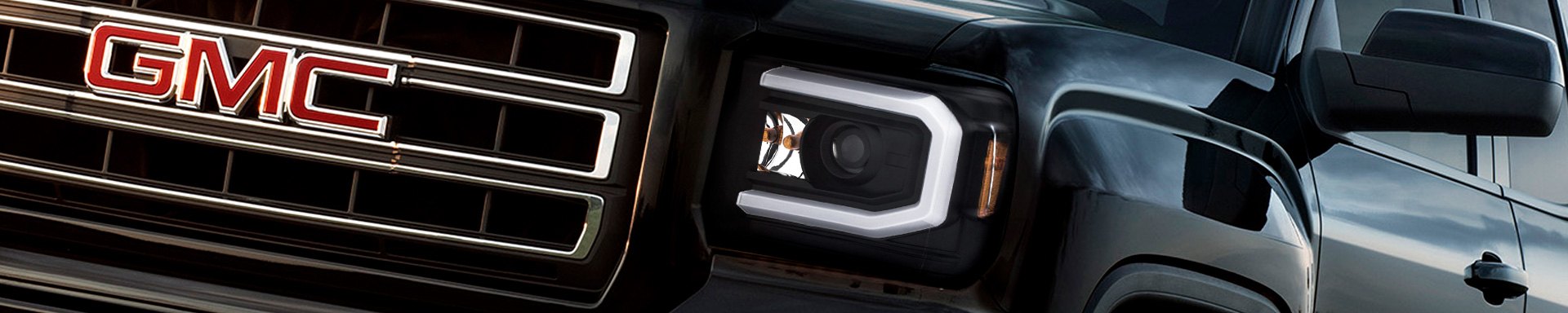 Redesigned Anzo Switchback U-Bar Headlights For 14-19 Sierra Full-Size Trucks