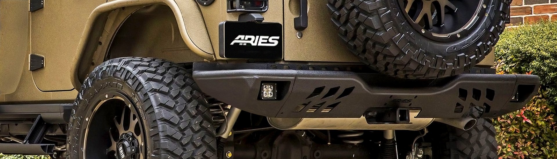 Brand New TrailChaser Modular Rear Bumpers by Aries for Jeep Wrangler JL