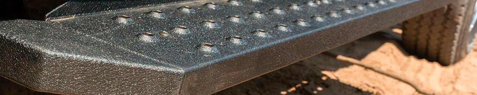 New All-Steel 6.5" RidgeStep Series Running Boards By Aries For Trucks & Commercial Vans