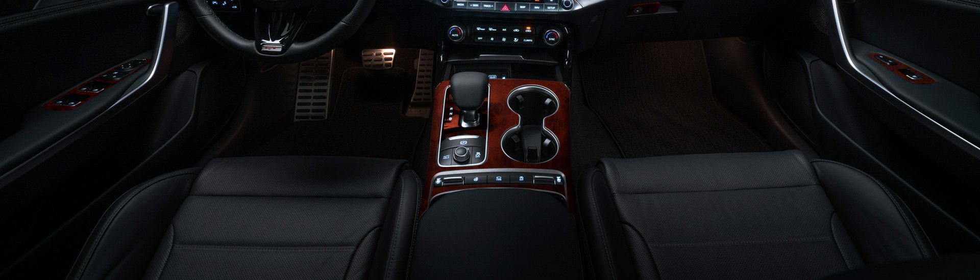Restyle the Interior of Your 2019 Kia Stinger With Wood Dash Kit By B&I