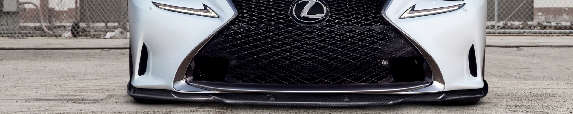 Fresh Line Of Carbon Creations Bumper Spoilers For Lexus RC