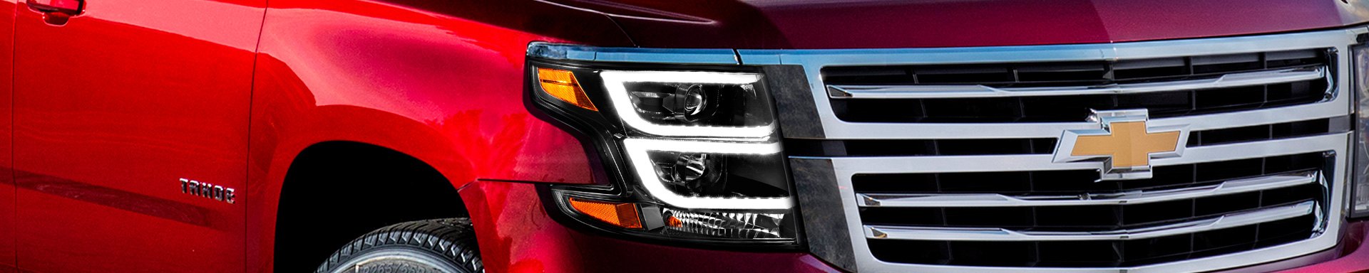 Improve Road Visibility With CG LED DRL Headlights For 15-20 Tahoe / Suburban