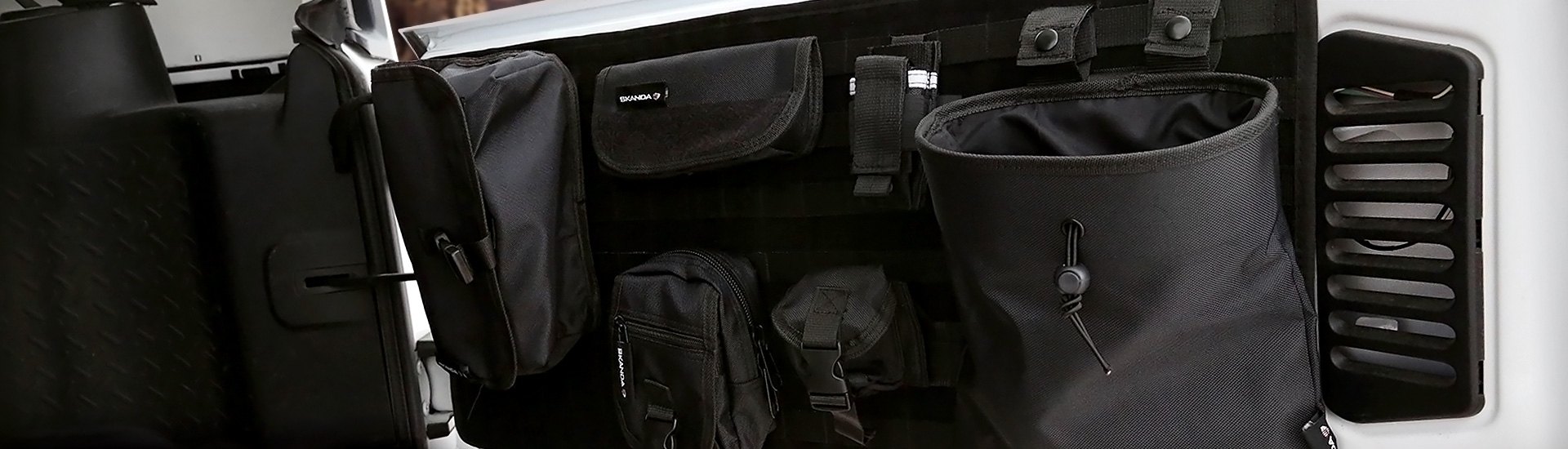 Keep Your Gear Organized With New Custom Tailored Jk Tailgate Tactical Storage By Coverking
