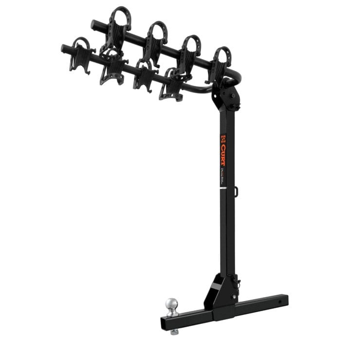 Load Up To 4 Bikes At Once With New Practical CURT Towable Hitch Mount Rack