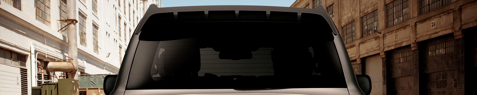 Duraflex Rear Roof and Trunk Lid Spoilers for Toyota Land Cruiser LC200