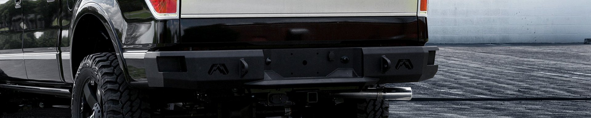 Fab Fours Introduced Premium Full Width Raw Rear HD Bumper for Ford F-150