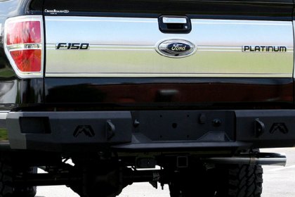 Fab Fours Introduced Premium Full Width Raw Rear HD Bumper for Ford F-150