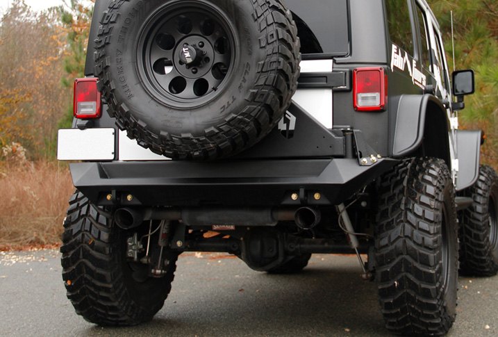 Fab Fours New Product Release: Ultimate Rear HD Bumper For Jeep JK