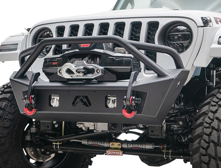 Get Maximum Clearance With New Fab Fours Stubby Bumper For JL/JT