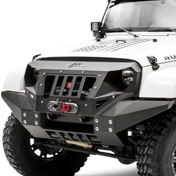 Grumper Full Width Front HD Bumper by Fab Fours is now Available for JL ...