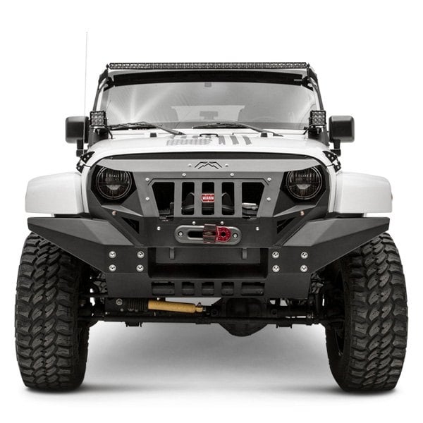 Grumper Full Width Front HD Bumper by Fab Fours is now Available for JL ...