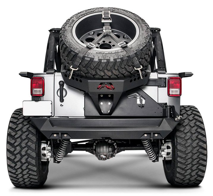 Ultimate Jeep JK Add-On: Fab Fours' Air Compressor & Yeti Cooler Mount