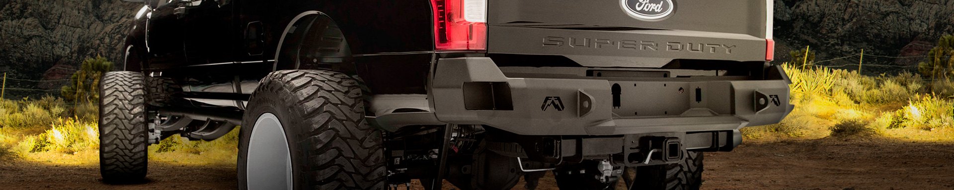 New HD Rear Bumpers For Ford Super Duty Trucks