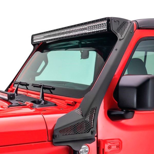 See and be seen with new Windshield Frame Mounts by Go Rhino   - The top destination for Jeep JK and JL Wrangler news, rumors, and  discussion