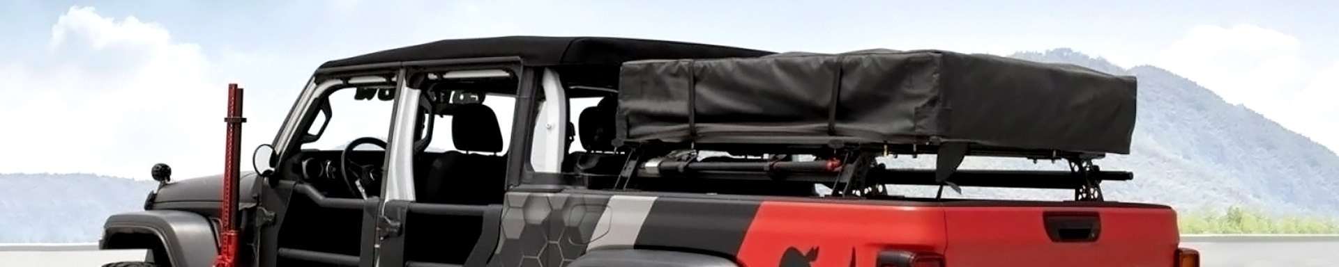 Go Rhino XRS Cross Bars Allow for Extending Truck Bed Utility and Cargo Capacity