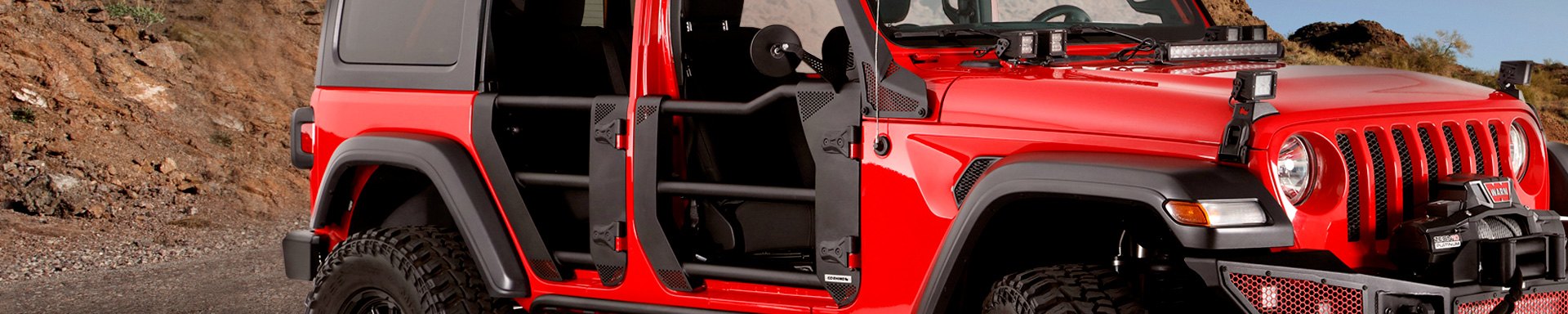 Trailline Tube Doors Are Now Available For Jeep Wrangler And Gladiator