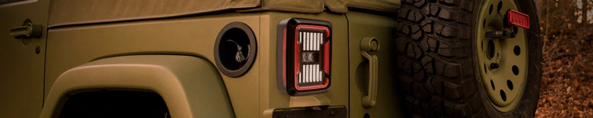 New LED Tail Lights by Lumen for Jeep Wrangler JL