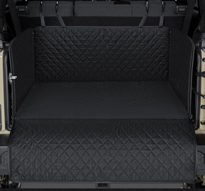 Jeep wrangler best sale cargo liner dog