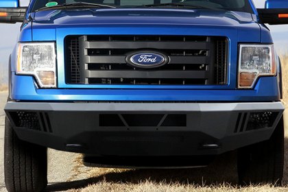 Tackle Rough Terrain with Front Black Powder Coat HD Bumper by Spec-D