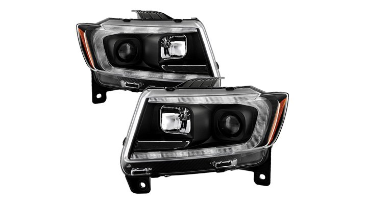 First Look At All-New Spyder LED Headlights For 2011-2013 Jeep Grand ...