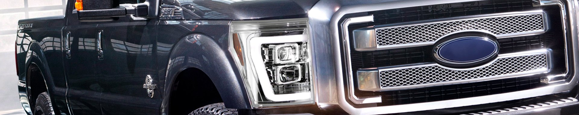 New Line Of Spyder LED Headlights For Refined Look Of Your Ford F-Series Truck 