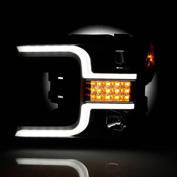 New Spyder Headlights for 2018-2020 F-150 With Sequential Turn Signals