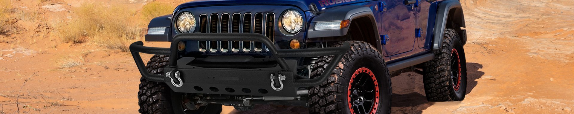 Torxe New Front Full-Width Bumper For Jeep Wrangler JL