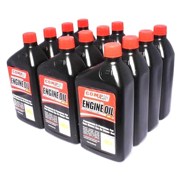 COMP Cams® - Muscle Car and Street Rod™ SAE 10W-50 Synthetic Blend Motor Oil, 1 Quart x 12 Bottles
