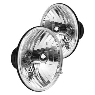 Rampage® - 7" Round Chrome Euro Headlights (H6024)